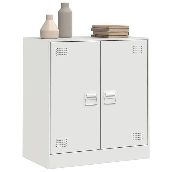 Maison Exclusive - Vit buffé 67x39x73 cm stål