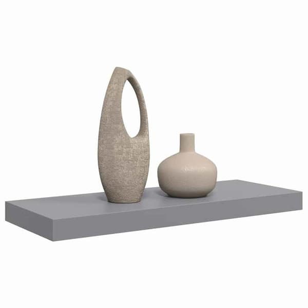 Maison Exclusive - Væghængt hylde grå 60x23,5x3,8 cm MDF