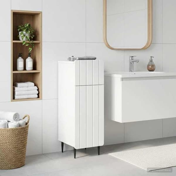 Maison Exclusive - Förvaringsmöbel för Badrum ZWOLLE Vit