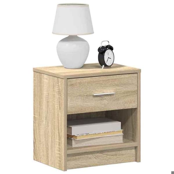 Natskab - EKSKLUSIV HUS - Sonoma Eg - 1 skuffe - 39x28x41 cm - Spånplader Sonoma ek