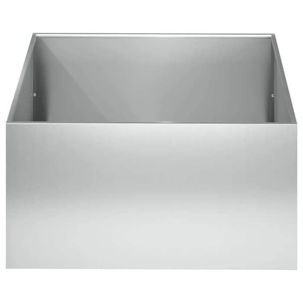 Maison Exclusive - Trädgårdskrukor 2 st Silver 40 x 40 x 30 cm