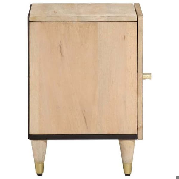 Maison Exclusive - Natborde 2 stk 40x33x46 cm Solid mango træ