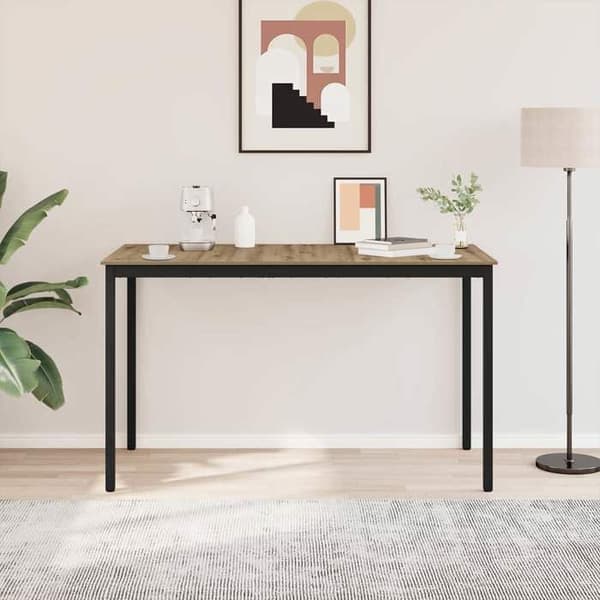 Maison Exclusive - Stående barbord i ingeniørtræ, rektangulær