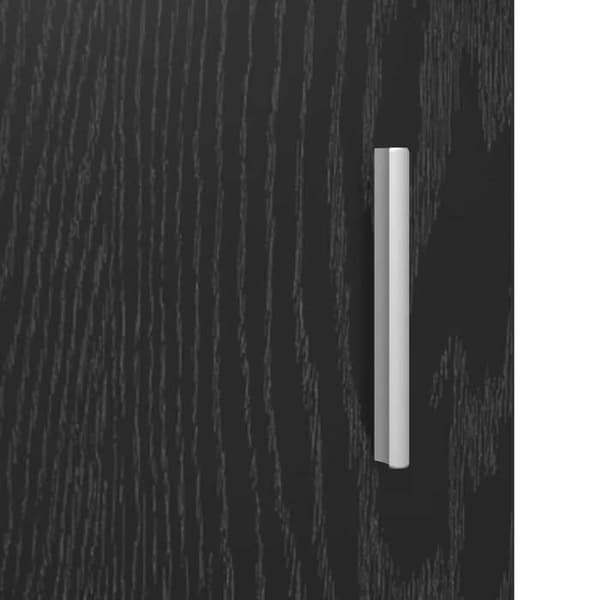 Maison Exclusive - Natborde 2 stk Sort eg 40 x 30 x 60 cm