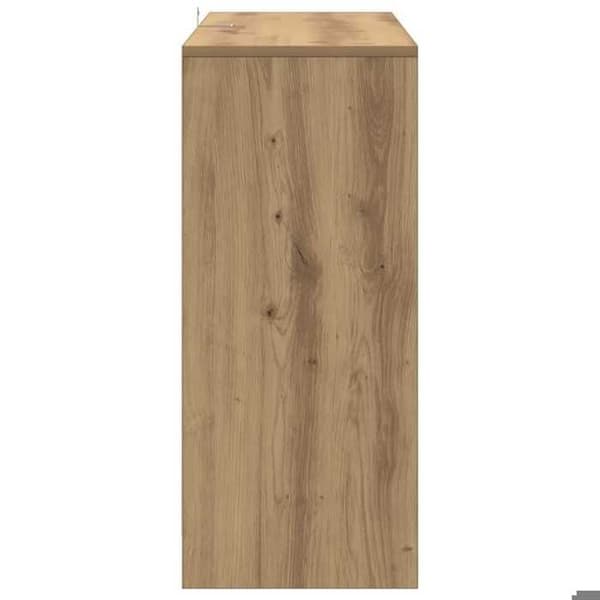 Maison Exclusive - Buffet i håndlavet egetræ 102x33x75 cm i ingeniørtræ