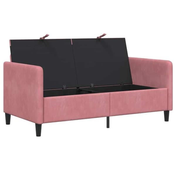 Maison Exclusive - Soffa med förvaring Rosa 152 x 78 x 87 cm Polyester