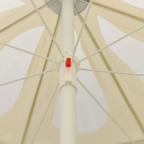 Maison Exclusive - Gul sandstrandparasol 240 cm sandgul