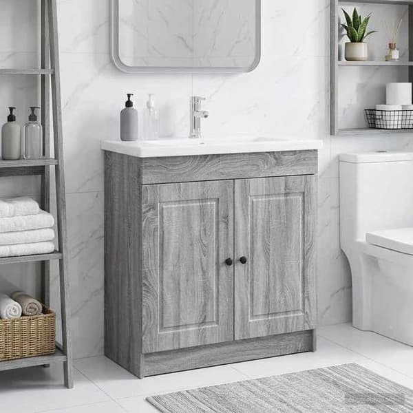 Maison Exclusive - Badeværelse underskab Sonoma grå