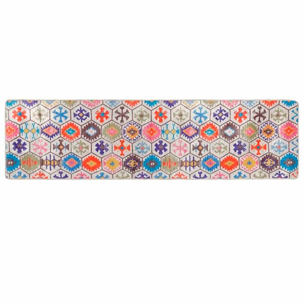 Maison Exclusive - Vaskbar multicolor tæppe 80x300 cm