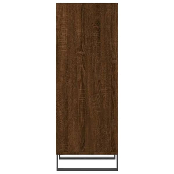Maison Exclusive - Buffé ek brun 34,5x32,5x90 cm ingenjörsträ