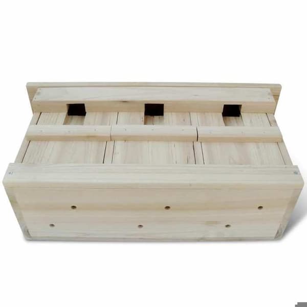 Eksklusivt hus - Rede til spurv 44 x 15,5 x 21,5 cm