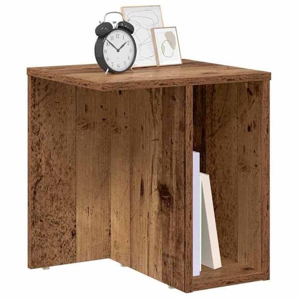 Sideborde - MAISON EXCLUSIVE - Aflægningsbord 37x32x40 cm - Ingeniørtræ - Rektangulær - Indbygget opbevaring