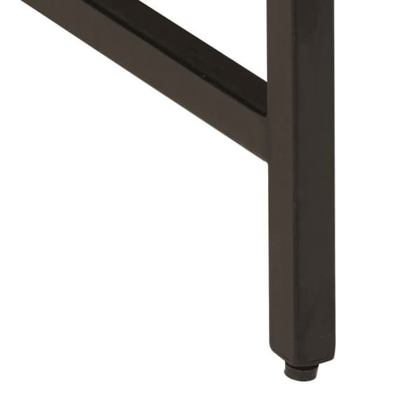 Maison Exclusive - Sidebord 45x45x50 cm massiv mangotræ og jern