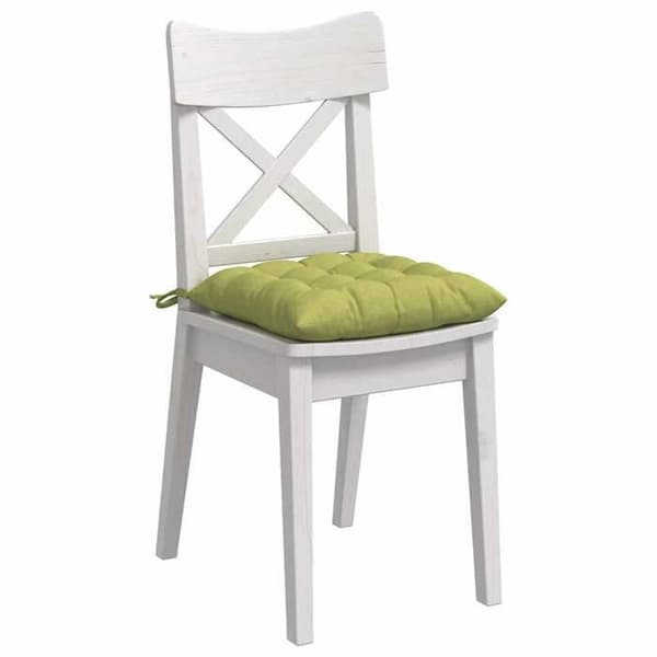 Sittkuddar - EXKLUSIVT HEM - 4-pack - Ljusgrön - 40x40x6 cm - Polyesterfyllning Ljusgrön