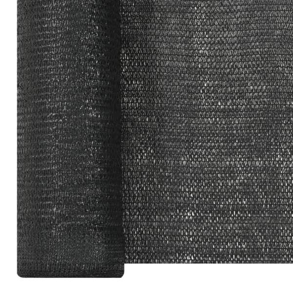 Skærmnet - Eksklusivt Hus - Sort - 2 x 25 m - 150 g/m² Svart