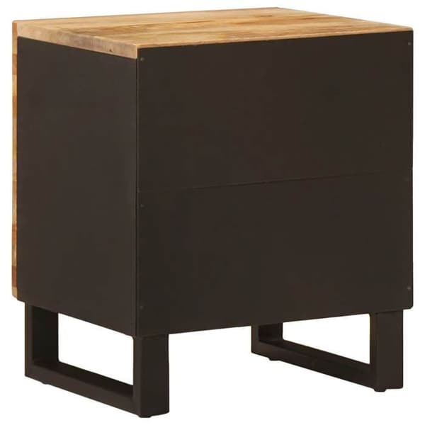 Maison Exclusive - Natbord 2 stk Brun 40 x 33 x 46 cm