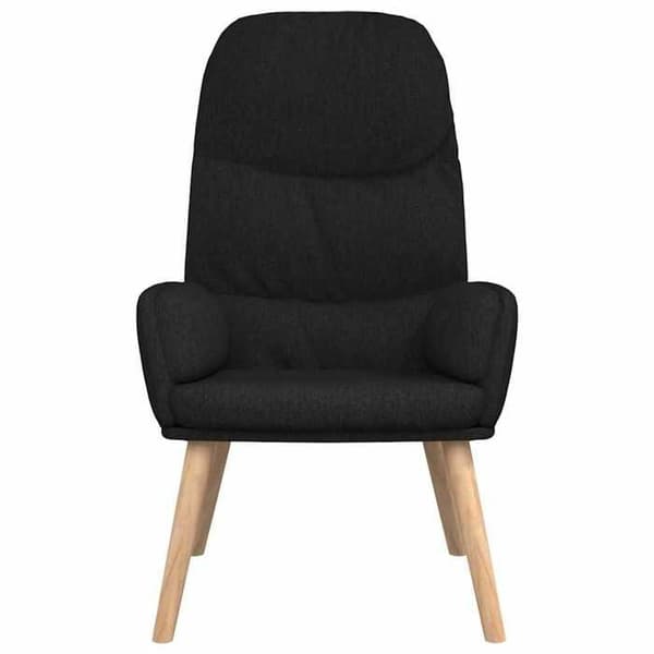 Maison Exclusive - Avkopplingsstol Svart Tyg