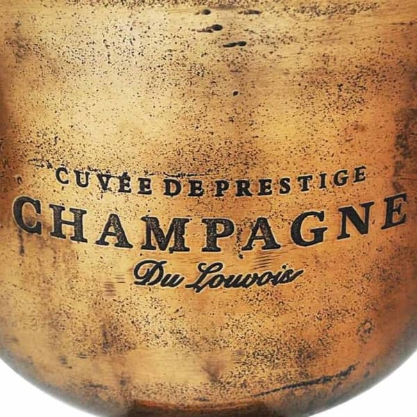 Maison Exclusive - Champagnekylare Trofébägare Kopparbrun kastanj