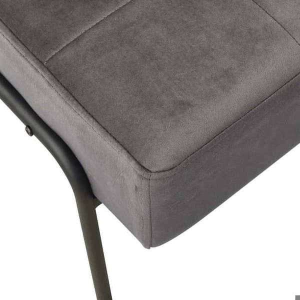 Maison Exclusive - Rentoutumistuoli 65x79x87 cm Tummanharmaa Sametti