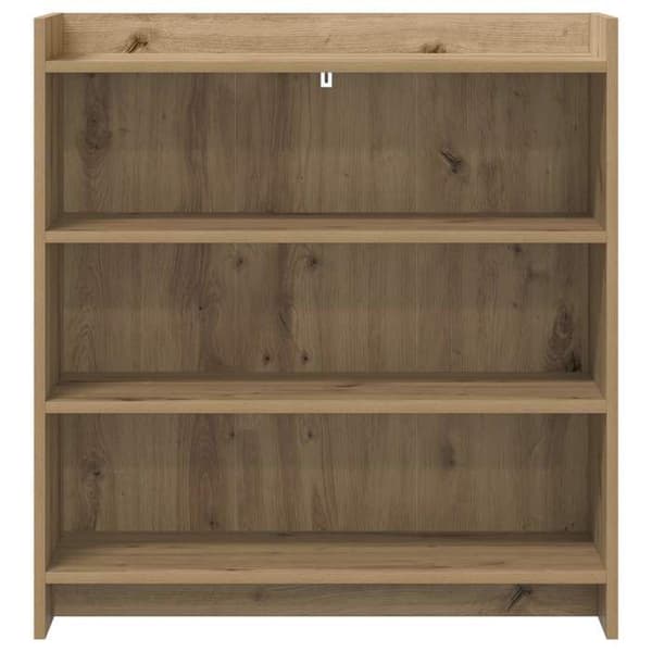Maison Exclusive - Buffet i håndlavet egetræ 75 x 36 x 80 cm Ingeniørtræ