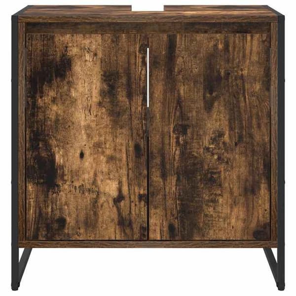 Maison Exclusive - Badeværelsesskab Røget Eg 60 x 30 x 60 cm