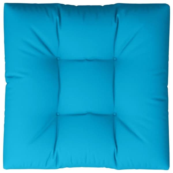 Maison Exclusive - Blå pallepude 80x80x12 cm stof