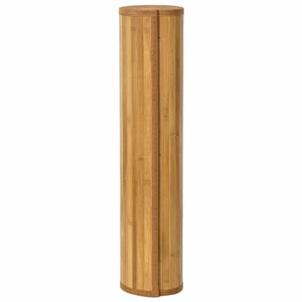 Maison Exclusive - Rektangulär naturlig matta 60x200 cm bambu