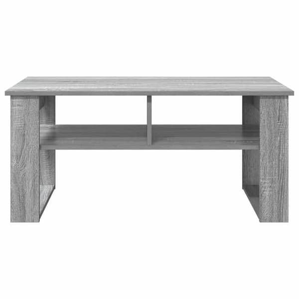 Bord - EKSKLUSIV HUS - 96 x 54 x 44 cm - Sonoma Grå - Ingeniørtræ - Rektangulær Gris Sonoma