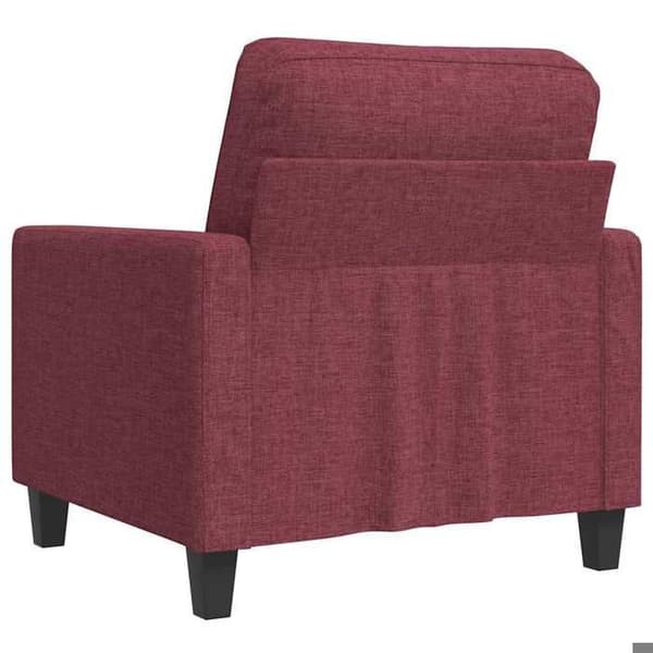 Maison Exclusive - Bordeaux punainen nojatuoli 60 cm kangasta