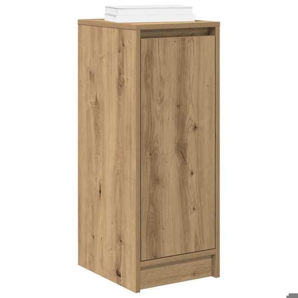 Maison Exclusive - Håndlavet skoskab i egetræ 29,5x34x76 cm