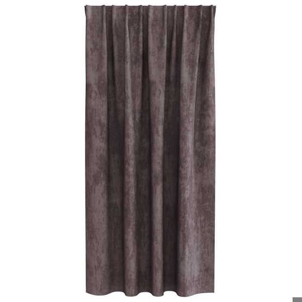 Maison Exclusive - Gardiner i sammet 2 st Brun 175 x 140 cm Sammet