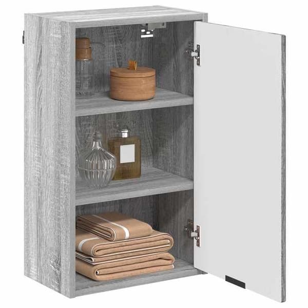 Maison Exclusive - Badeværelsesskab Grå Sonoma 39 x 23,5 x 65 cm