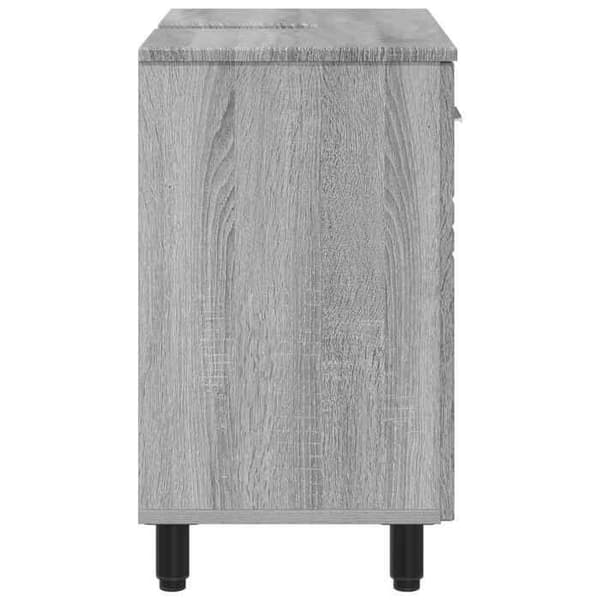 Maison Exclusive - Sonoma grå badeværelsesvaskenhed 60 x 35 x 60 cm