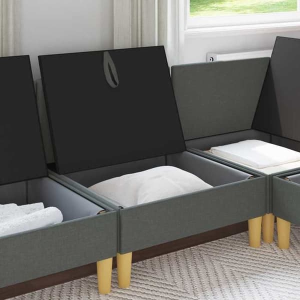Maison Exclusive - Sofa med opbevaring i stof