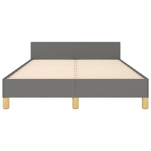 Maison Exclusive - Sengebund uden madras grå mørk 120x200 cm stof