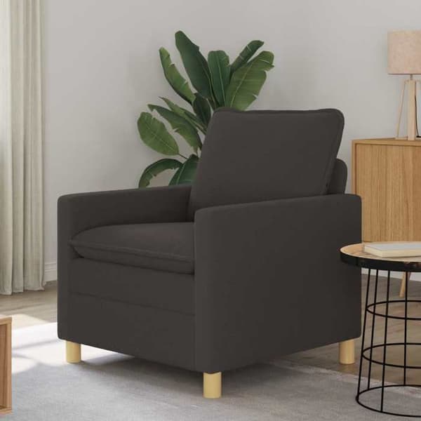 Maison Exclusive - Mørkegrå Sofa 76 x 81 x 87,5 cm Stof