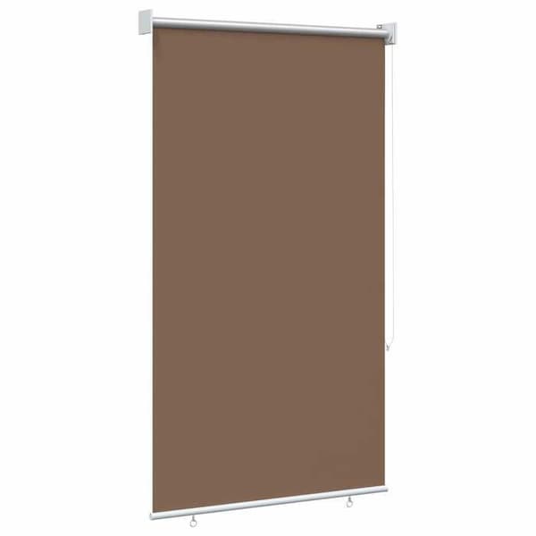Maison Exclusive - Utrullningsbar utomhusbutik UV-skydd Taupe Polyester
