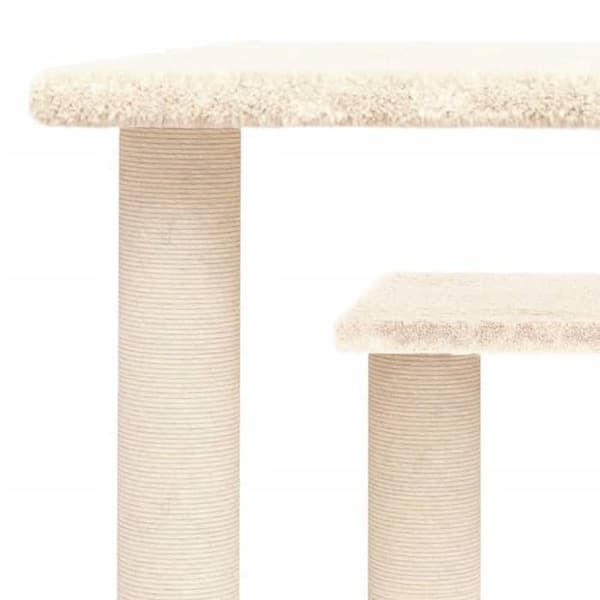 Maison Exclusive - Katte træer med creme platforme 50 cm