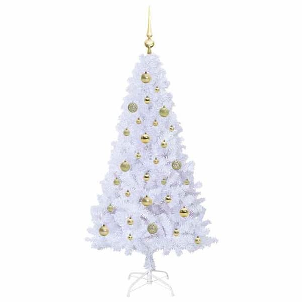 Tekokuusi - EXCLUSIVE KOTI - 150 cm - Valkoinen - LED 8 tilaa - USB Vit