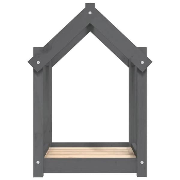 Maison Exclusive - Hundsäng Grå 61x50x70 cm Solid furu
