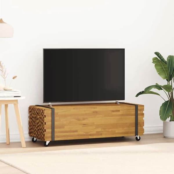 Maison Exclusive - Matala pöytä 110x45x35 cm tiikkipuusta