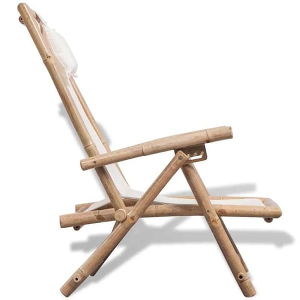 Maison Exclusive - Uteplatsstol i bambu