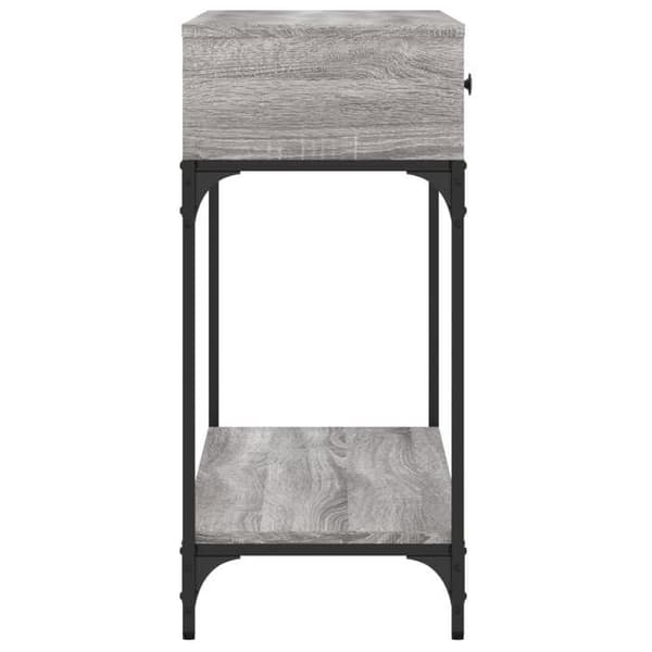 Maison Exclusive - Konsolbord sonoma grå 100x34,5x75 cm ingenjörsträ