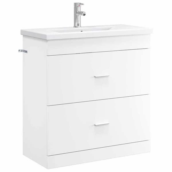 Maison Exclusive - Badeværelsesmøbel sæt Hvid 81 x 40 x 84,5 cm