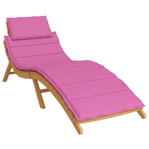 Maison Exclusive - Långfårskudde rosa oxfordtyg Ros