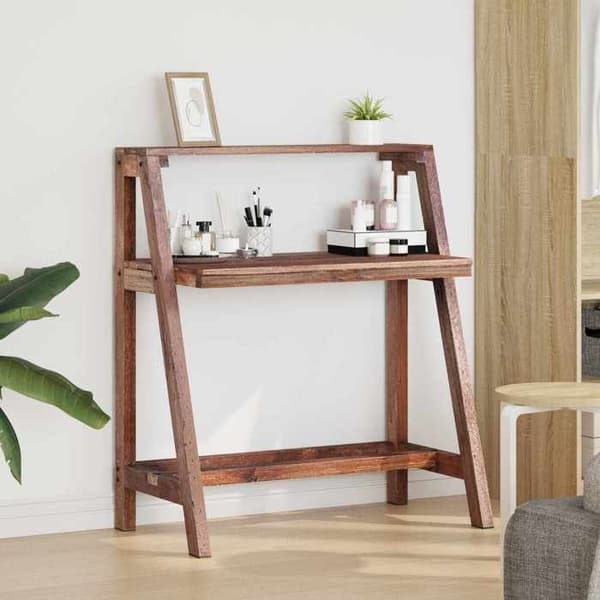 Maison Exclusive - Brun Kontor 90 x 50 x 103 cm Genanvendt Træ Solid brun
