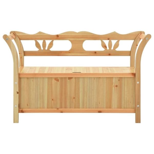 Maison Exclusive - Bænk 107x45x75,5 cm Solid fyrretræ
