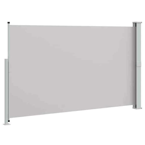 Maison Exclusive - Retractable sidotak för uteplats 180x314 cm Grå