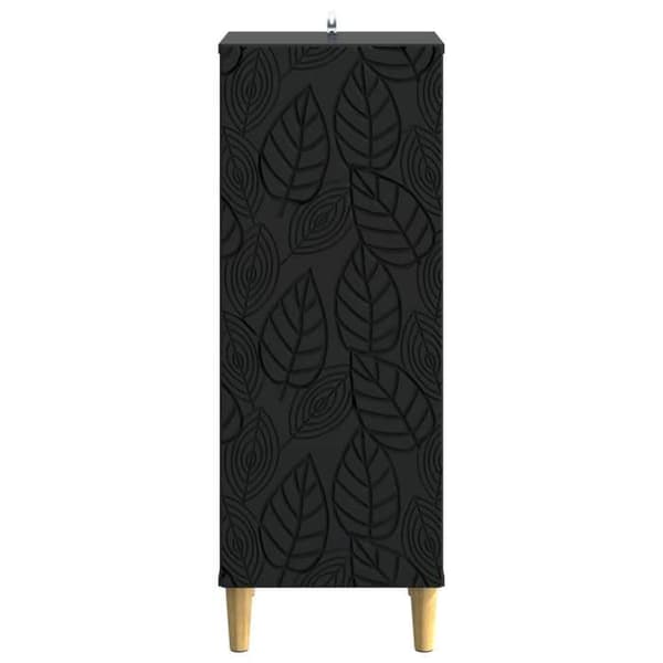 Maison Exclusive - Buffet Sort 33 x 34,5 x 90 cm Ingeniørtræ Svart