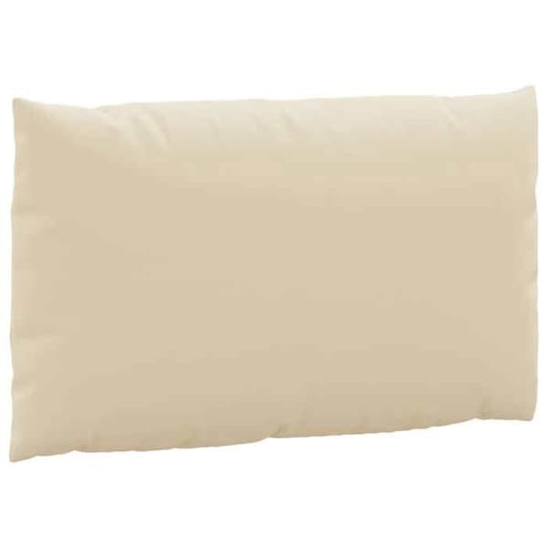 Maison Exclusive - Palettkuddar set om 3 beige oxfordtyg